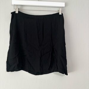 Reformation Black Mini Skirt